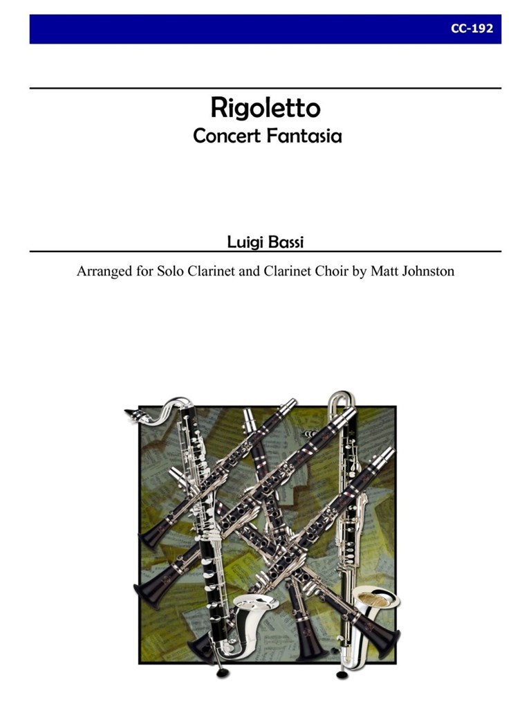 Rigoletto Concert Fantasia for Clarinet Choir
